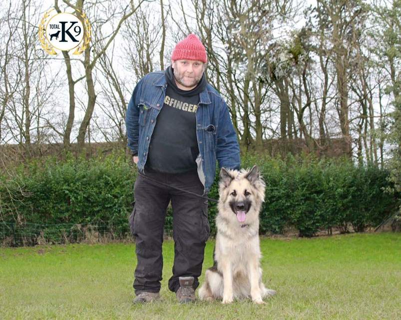 one to one dog training Steve and Mairi